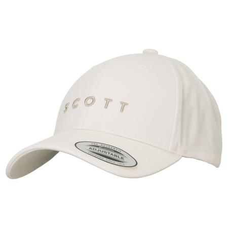 SCOTT Czapka Cap Classic cotton white one size