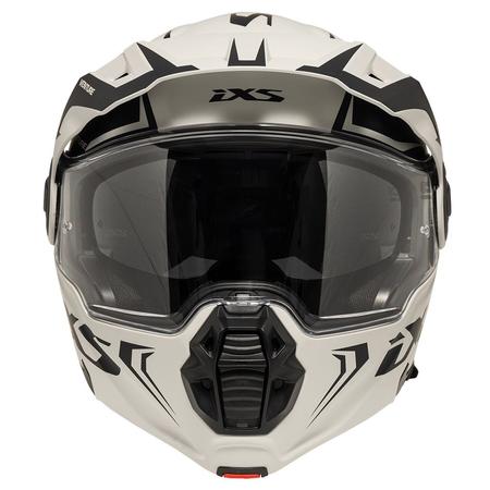 iXS Kask Venture 1.0 MIPS flip-up helmet matt cool grey-black