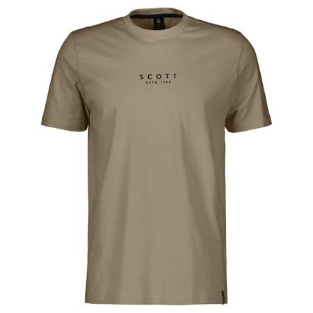 SCOTT Koszulka Meska Tee Typo toast beige L