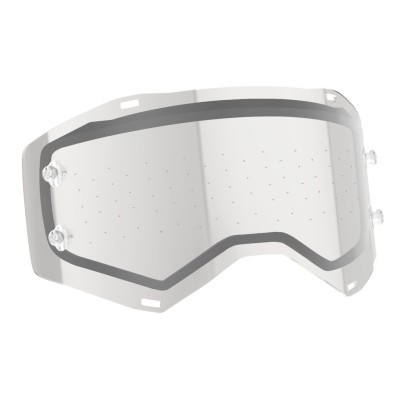 SCOTT Szybka MX Lens Prospect / Fury DL Antistick  Works 1 mm clear