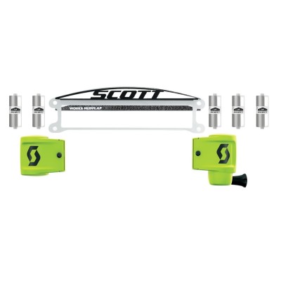 SCOTT Zestaw WFS Kit Antistick Grid Primal/Hustle/Tyrant/Split 17 neon yellow