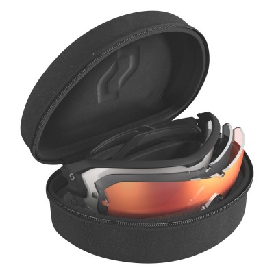 SCOTT Okulary Sunglasses Spur Multi-Lens Case black matt grey+clear+red enhancer