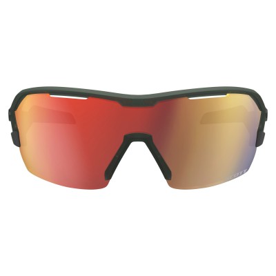 SCOTT Okulary Sunglasses Spur kaki green / red chrome enhancer + clear