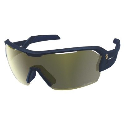 SCOTT Okulary Sunglasses Spur submariner blue / gold chrome + clear