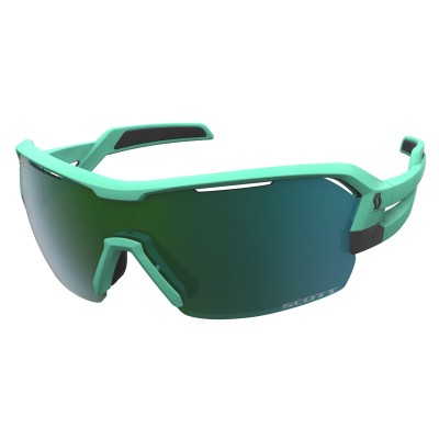 SCOTT Okulary Sunglasses Spur soft teal / green green chrome + clear
